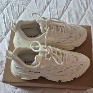 Steve Madden White Sneakers